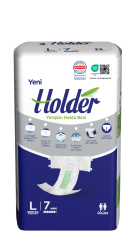 Holder Large Yetişkin Hasta Bezi - 7 Adet - 1