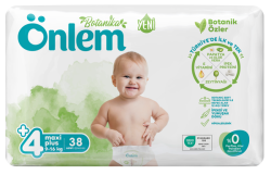 Önlem Botanika Bebek Bezi İkili Jumbo Paket Maxi Plus 38 Adet (9-16 kg) - 1