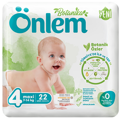 Önlem Botanika Bebek Bezi Jumbo Paket Maxi 22 Adet (7-14 kg) - 1