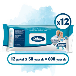 Önlem Hijyenik Vücut Temizleme Havlusu XXL 50x12 - 1